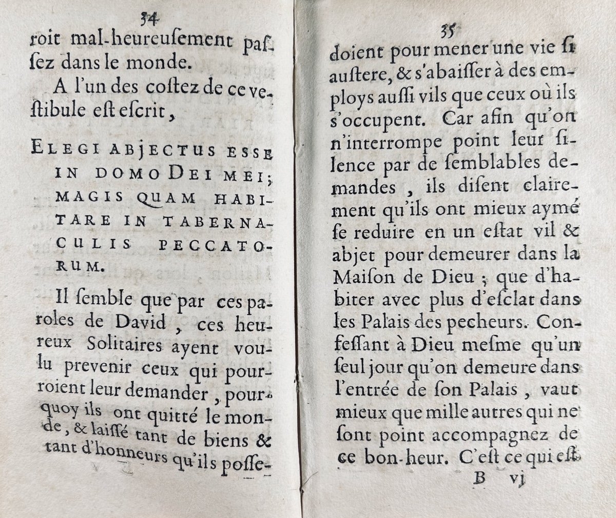 Félibien Des Avaux - Description Of The Abbey Of La Trappe. At Léonard, 1671, Vellum Binding-photo-1