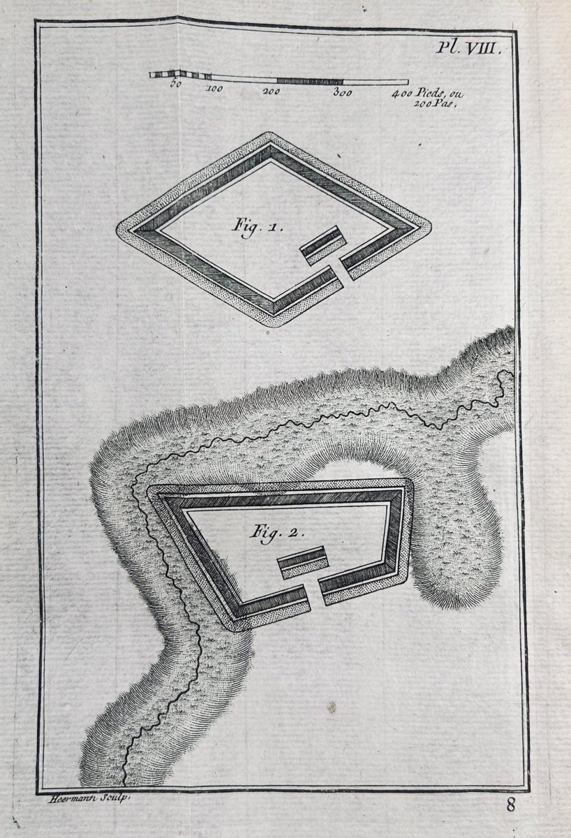 Gaudi - Instruction Addressed To Infantry Officers, To Draw And Build. 1768, Bound-photo-1