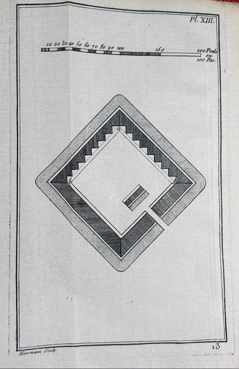 Gaudi - Instruction Addressed To Infantry Officers, To Draw And Build. 1768, Bound-photo-4