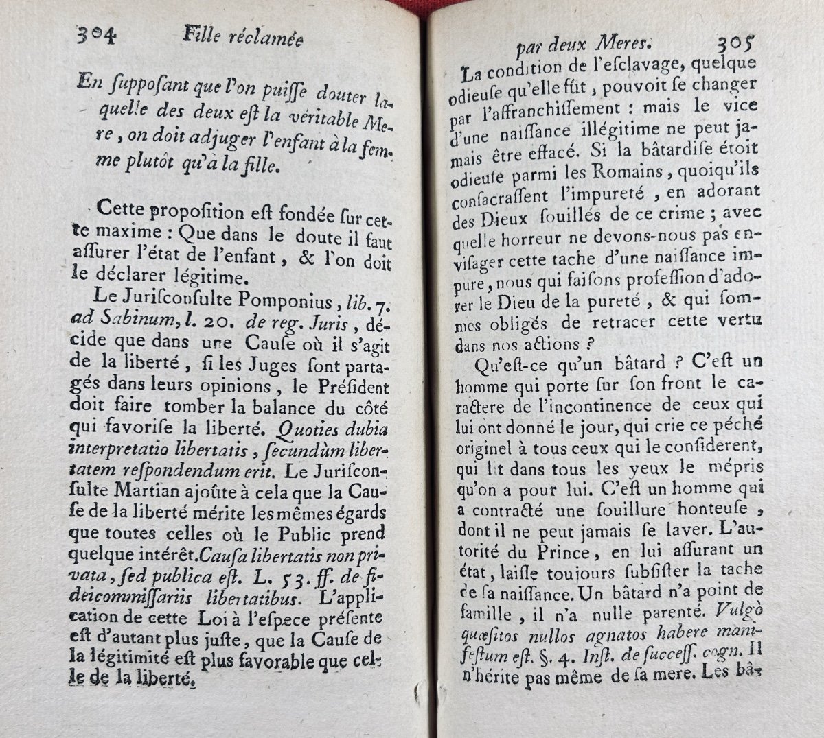 [gayot De Pitaval] - Famous And Interesting Cases. From 1739 To 1770, Contemporary Bindings. 24 Vols.-photo-2