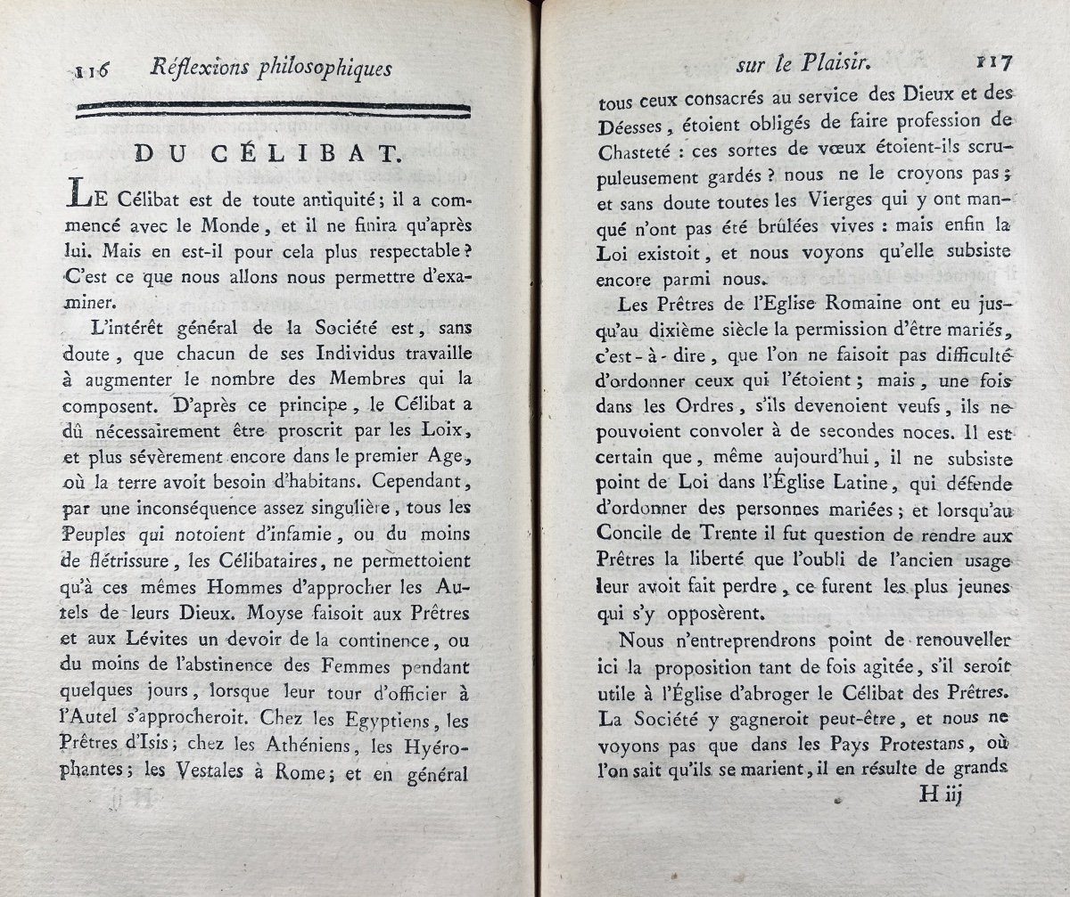 [grimod De La Reynière] - Philosophical Reflections On Pleasure By A Bachelor. 1784.-photo-5