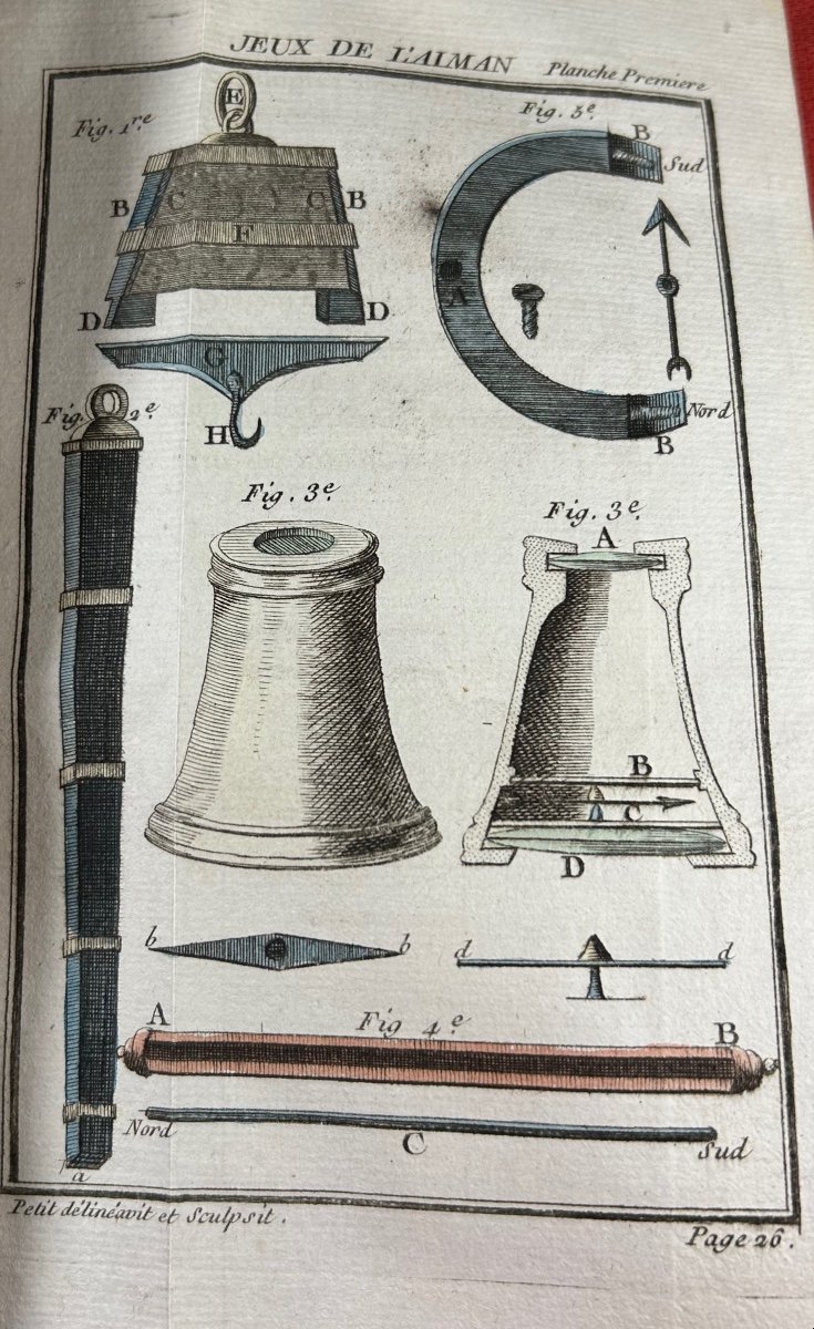 GUYOT (Edmé Gilles) - Nouvelles récréations physiques et mathématiques. Chez Gueffier, 1769.-photo-2