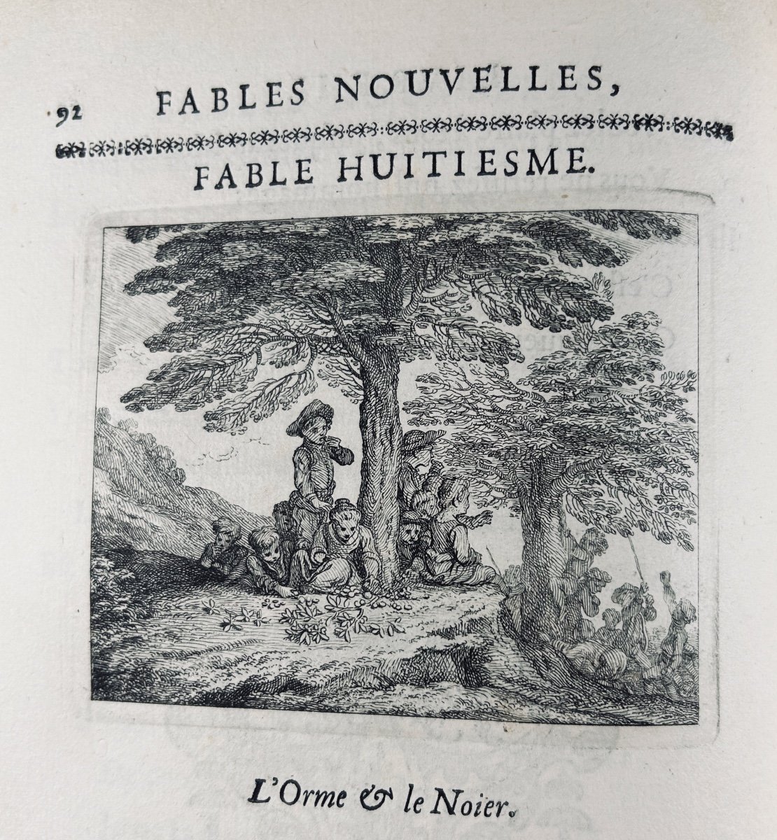 HOUDART DE LA MOTTE - Fables nouvelles dédiées au roy. Avec un discours sur la fable. 1719.-photo-4