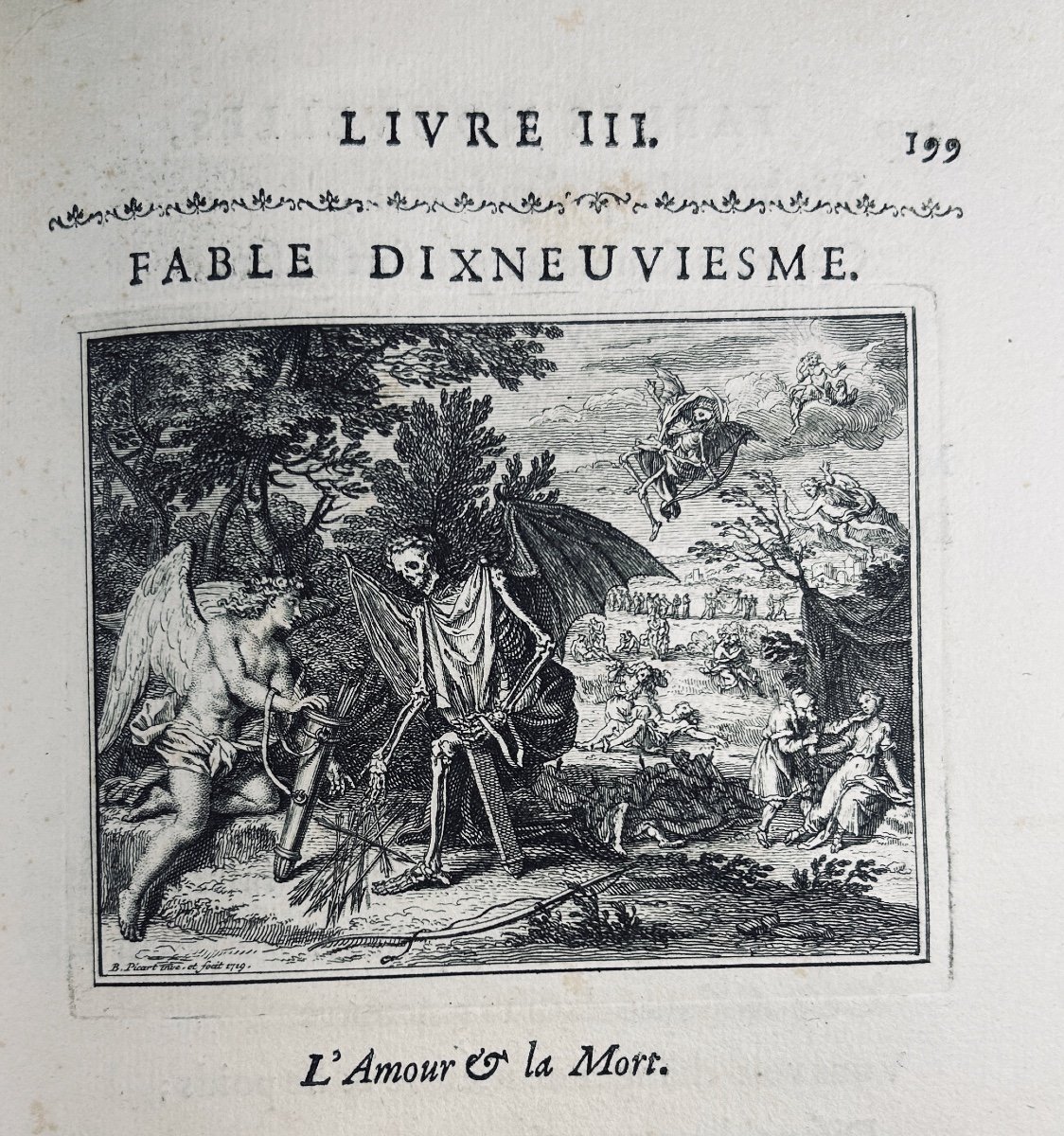 HOUDART DE LA MOTTE - Fables nouvelles dédiées au roy. Avec un discours sur la fable. 1719.-photo-5