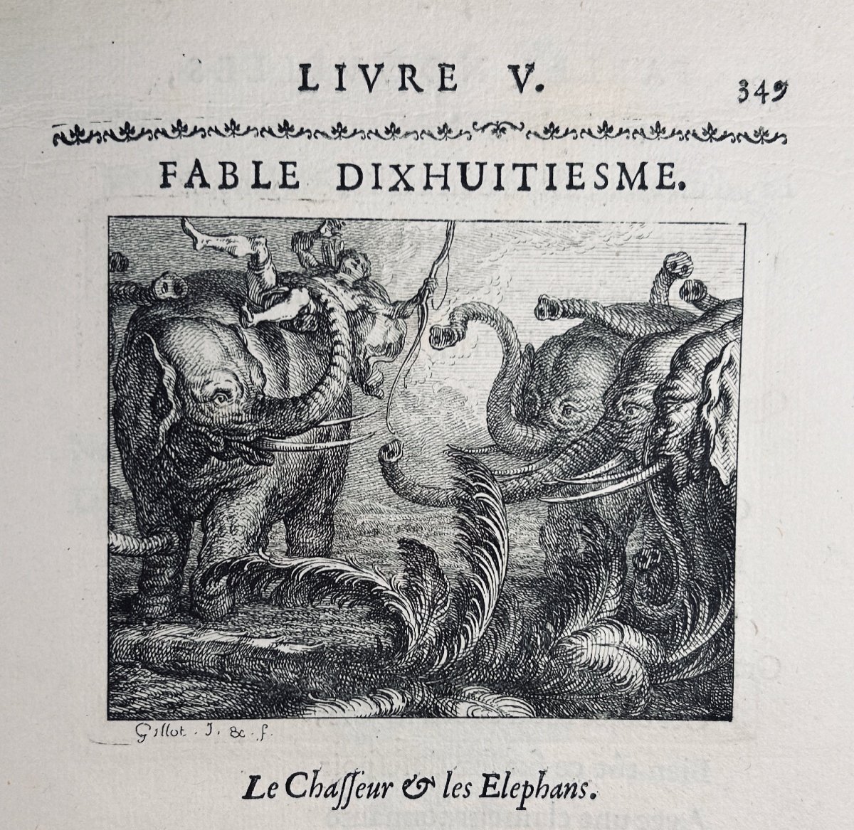 HOUDART DE LA MOTTE - Fables nouvelles dédiées au roy. Avec un discours sur la fable. 1719.-photo-7