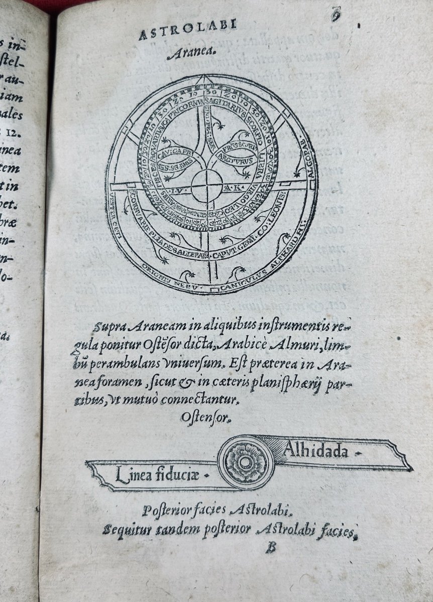 POBLACION & GREGORAE - De usu astrolabi compendium... Paris, Cavellat, 1554, broché.-photo-4