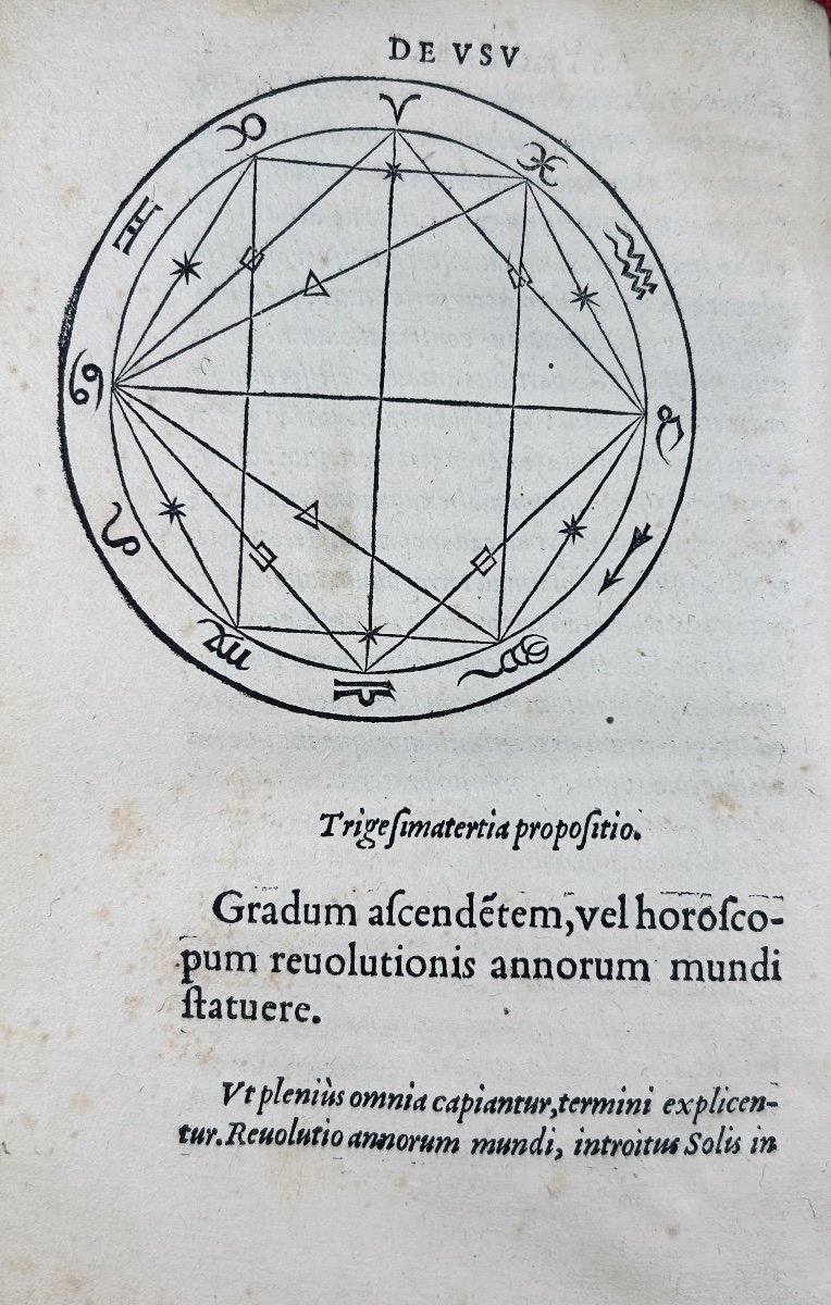 POBLACION & GREGORAE - De usu astrolabi compendium... Paris, Cavellat, 1554, broché.-photo-6