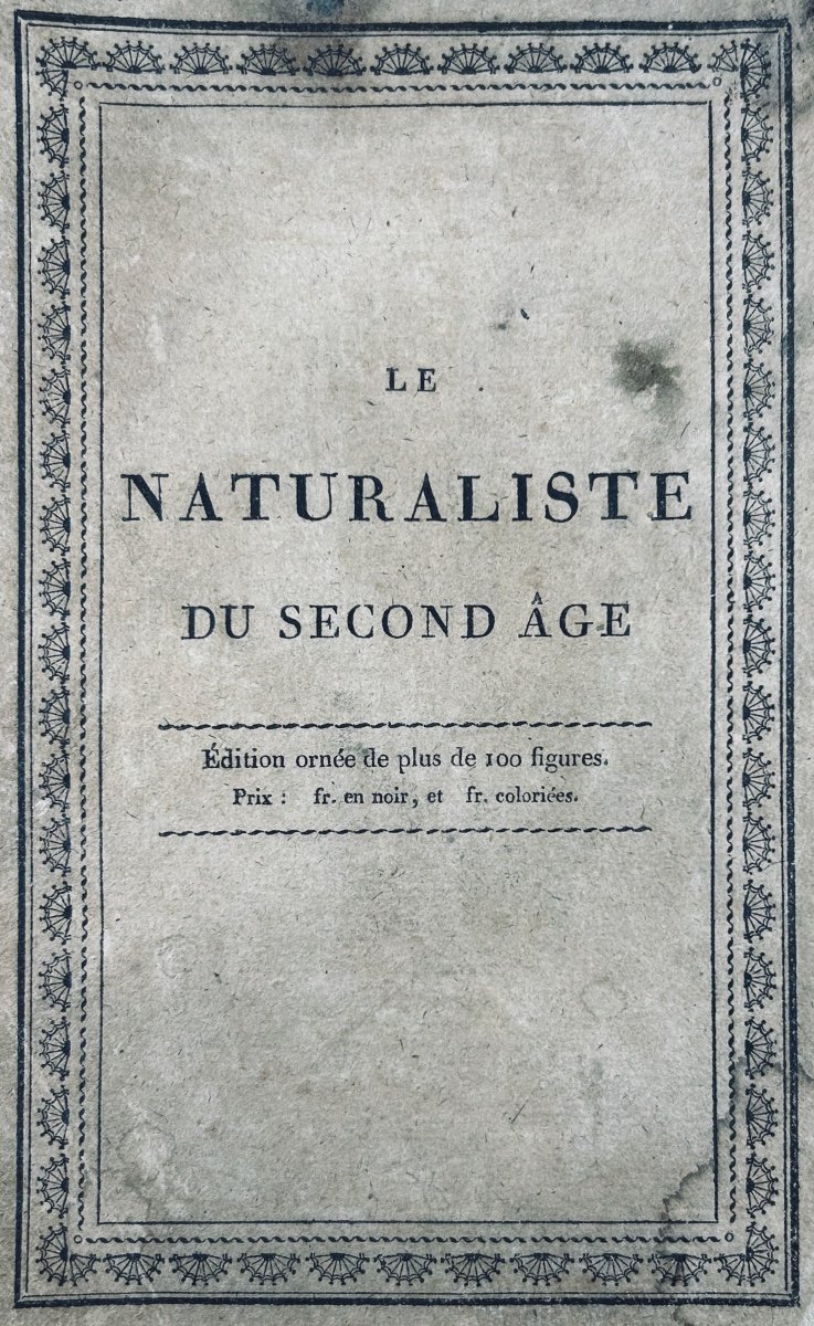 PUJOULX (J.-B.) - Le livre du second âge, ou l'histoire naturelle. Chez Gide, 1805, broché.-photo-4