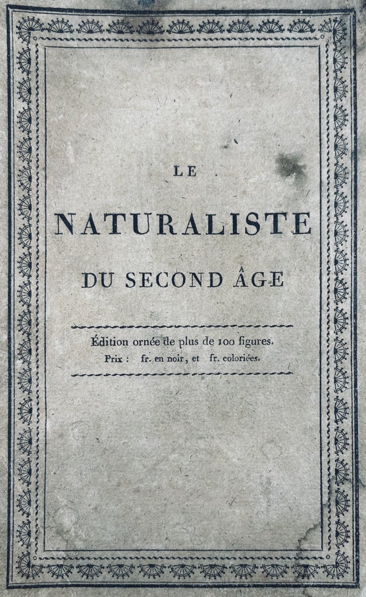 PUJOULX (J.-B.) - Le livre du second âge, ou l'histoire naturelle. Chez Gide, 1805, broché.-photo-8