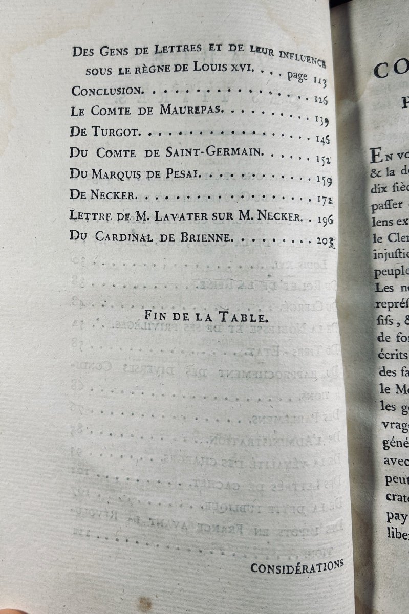 SENAC DE MEILHAN (Gabriel) - Du gouvernement, des moeurs, et des conditions en France. 1795.-photo-3