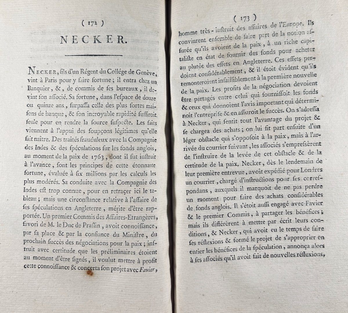 SENAC DE MEILHAN (Gabriel) - Du gouvernement, des moeurs, et des conditions en France. 1795.-photo-4