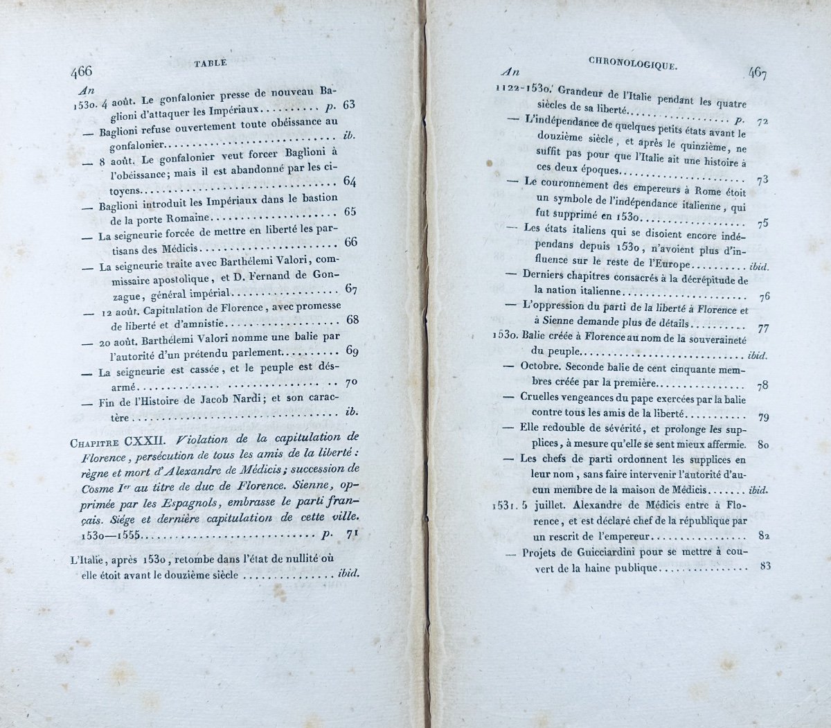 SIMONDE DE SISMONDI - Histoire des Républiques Italiennes du Moyen Âge. 1826, 16 volumes.-photo-5