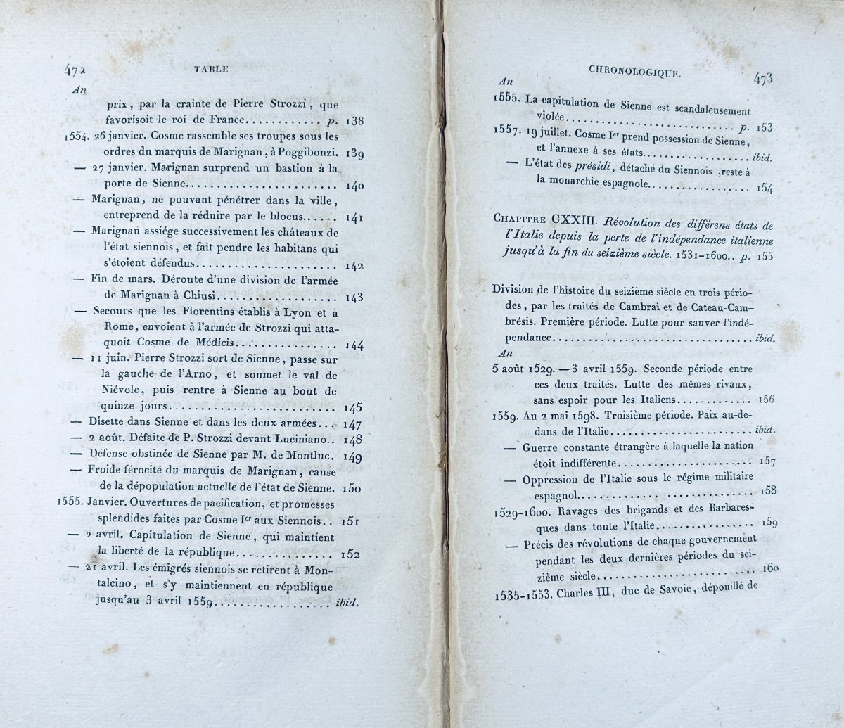 SIMONDE DE SISMONDI - Histoire des Républiques Italiennes du Moyen Âge. 1826, 16 volumes.-photo-8