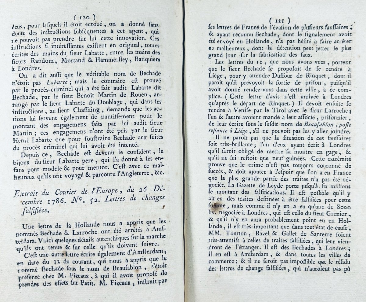 Valois De La Motte (countess) - Justification Memorandum Of The Countess Of Valois De La Motte. 1789-photo-5