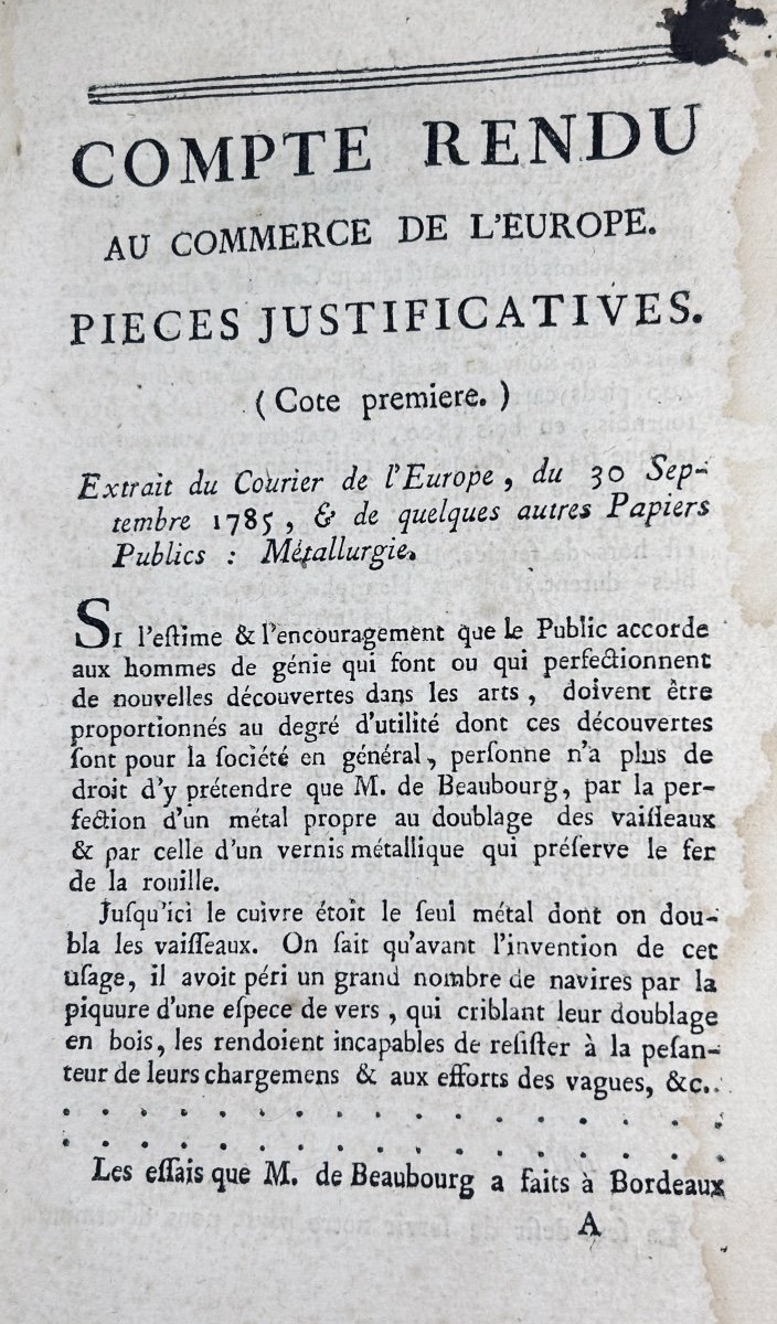 Valois De La Motte (countess) - Justification Memorandum Of The Countess Of Valois De La Motte. 1789-photo-6