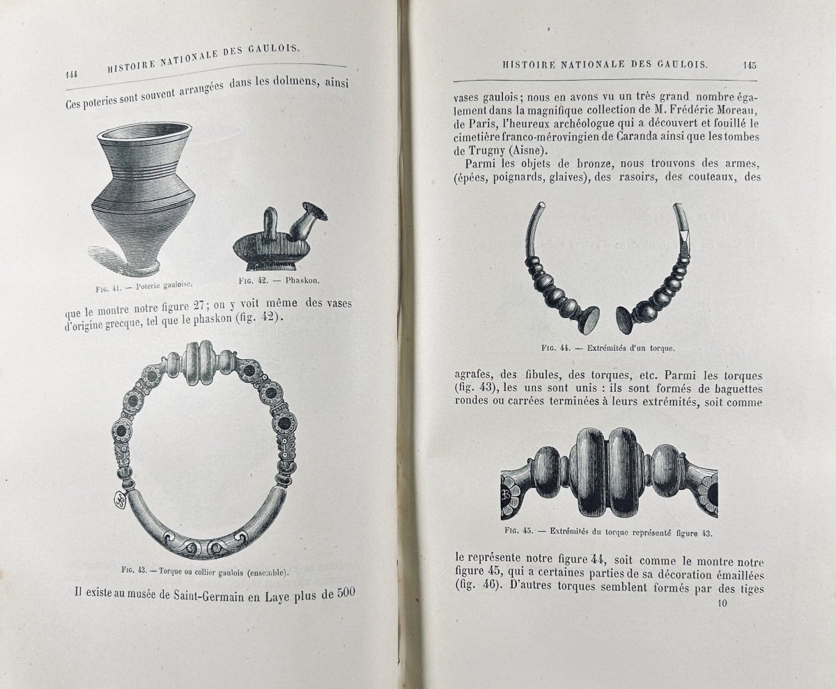 Bosc And Bonnemère - National History Of The Gauls Under Vercingetorix. Firmin Didot, 1882.-photo-3