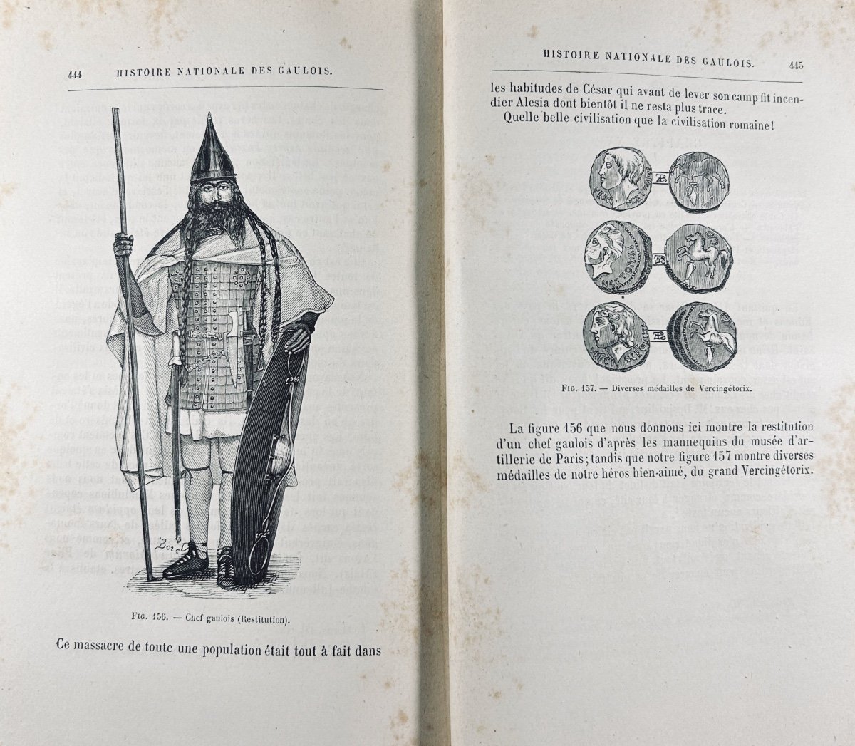 Bosc And Bonnemère - National History Of The Gauls Under Vercingetorix. Firmin Didot, 1882.-photo-8