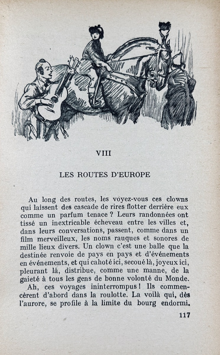 [CIRQUE] - LES FRATELLINI, MARIEL (Pierre) - Histoire de trois clowns. S.A.E., 1923, broché.-photo-6