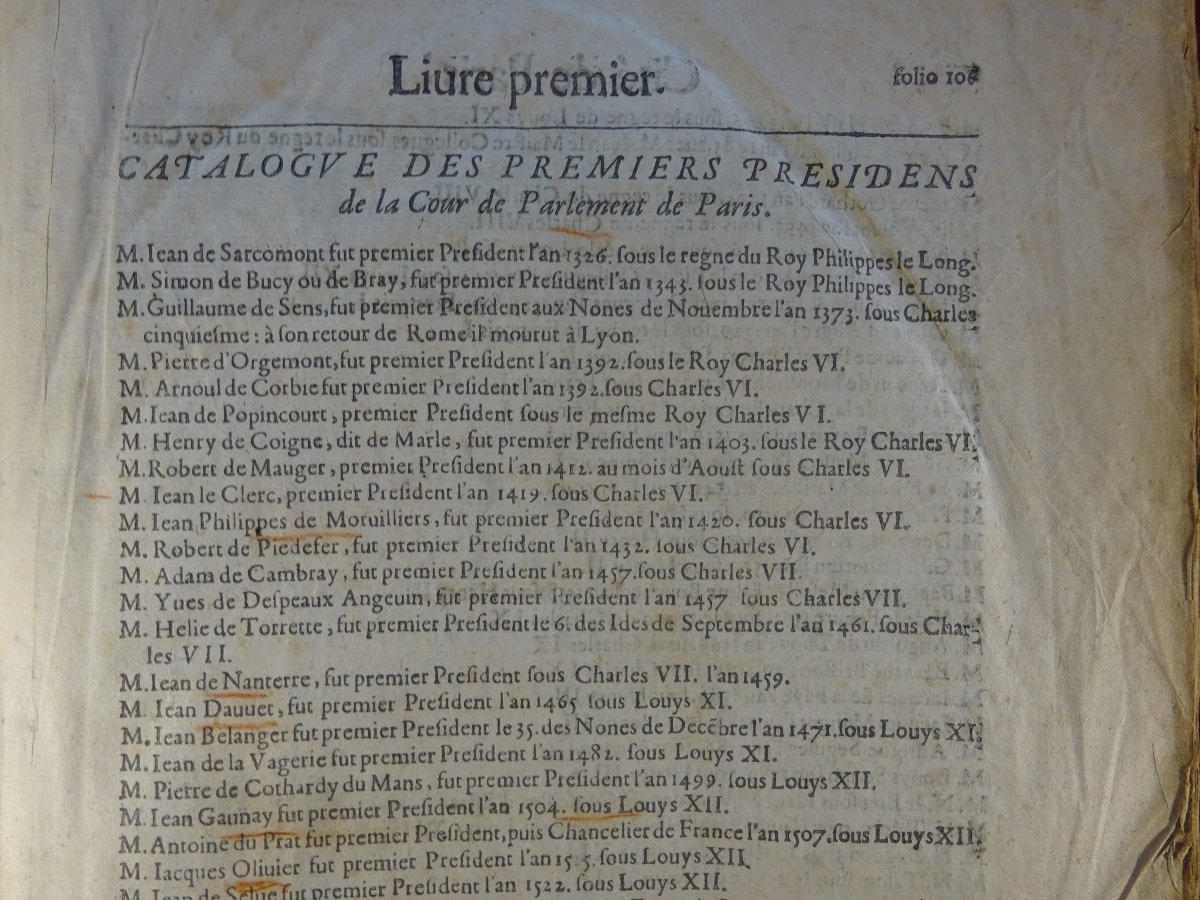 17th Century Book On The History Of Paris-photo-5