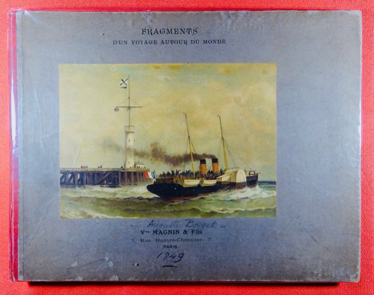 Borget - Album Of Lithographs From A Journey Around The World. Around 1840.