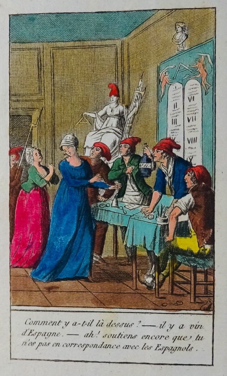 CAPELLE - Aneries révolutionnaires. Curieux ouvrages humoristique sur la Révolution de 1802.