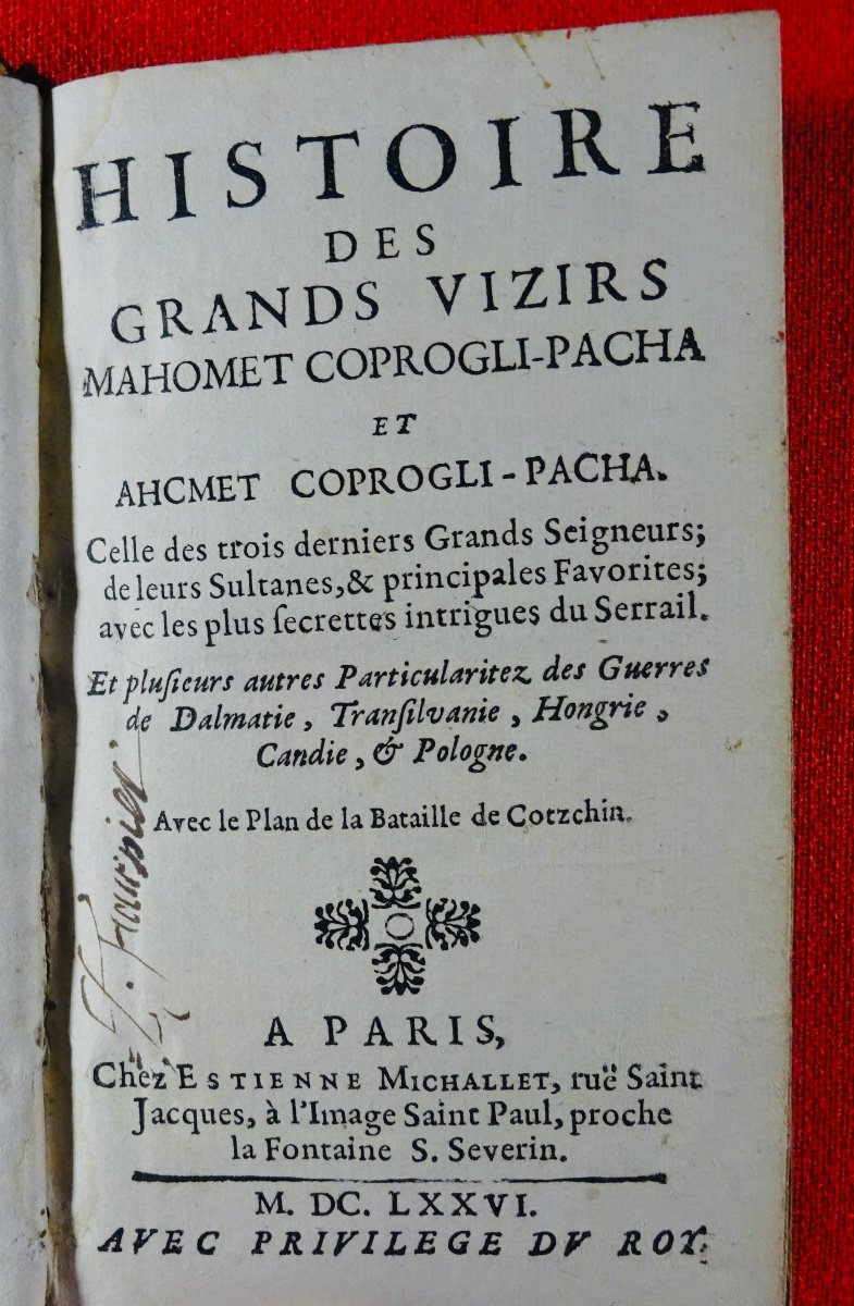 [chassepol] - History Of The Grand Viziers Mahomet Coprogli-pasha, Et Ahcmet Coprogli-pasha. 1676-photo-4