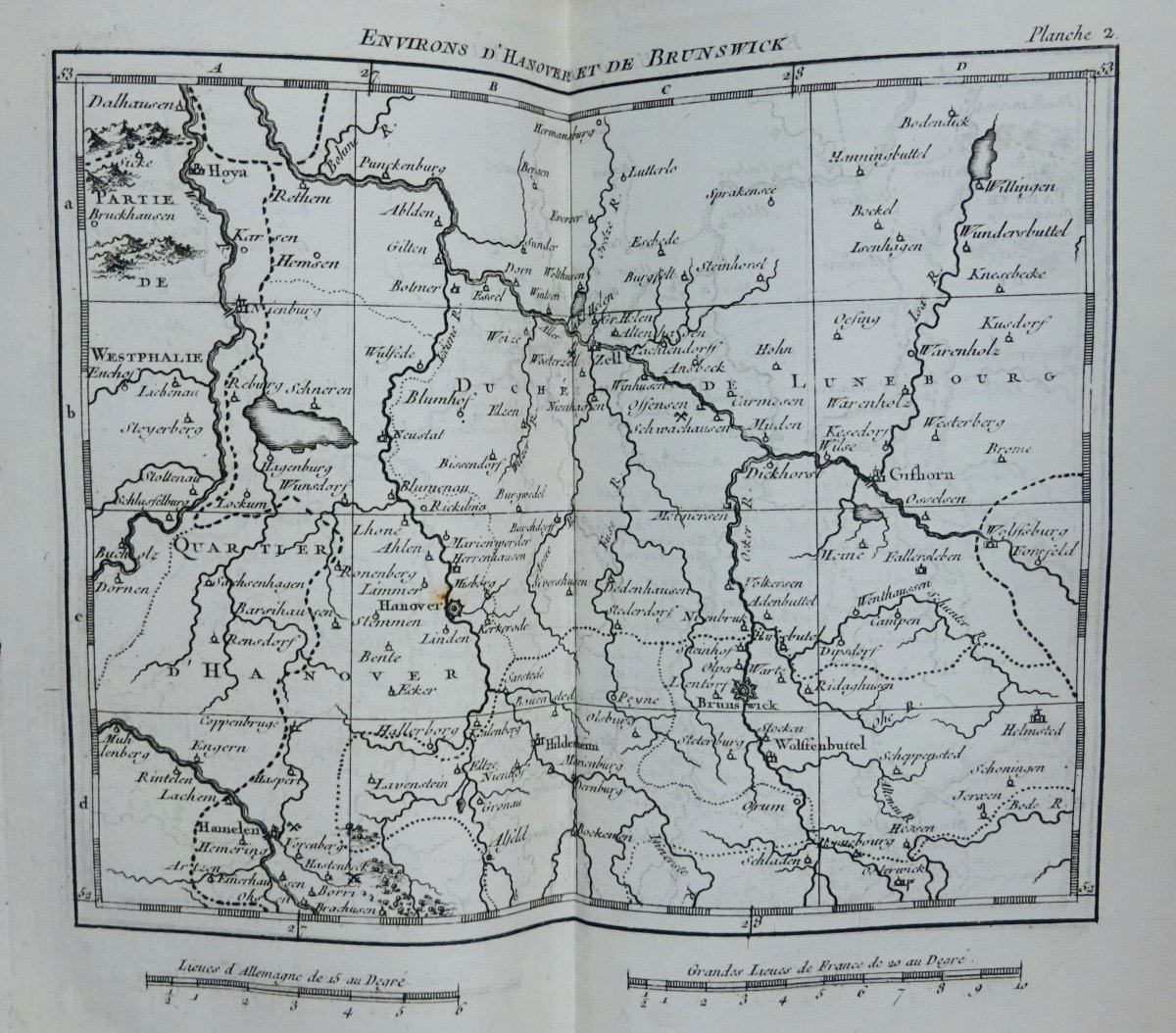 DHEULLAND (Guillaume) - Théâtre de la guerre présente en Allemagne. 1758.-photo-3