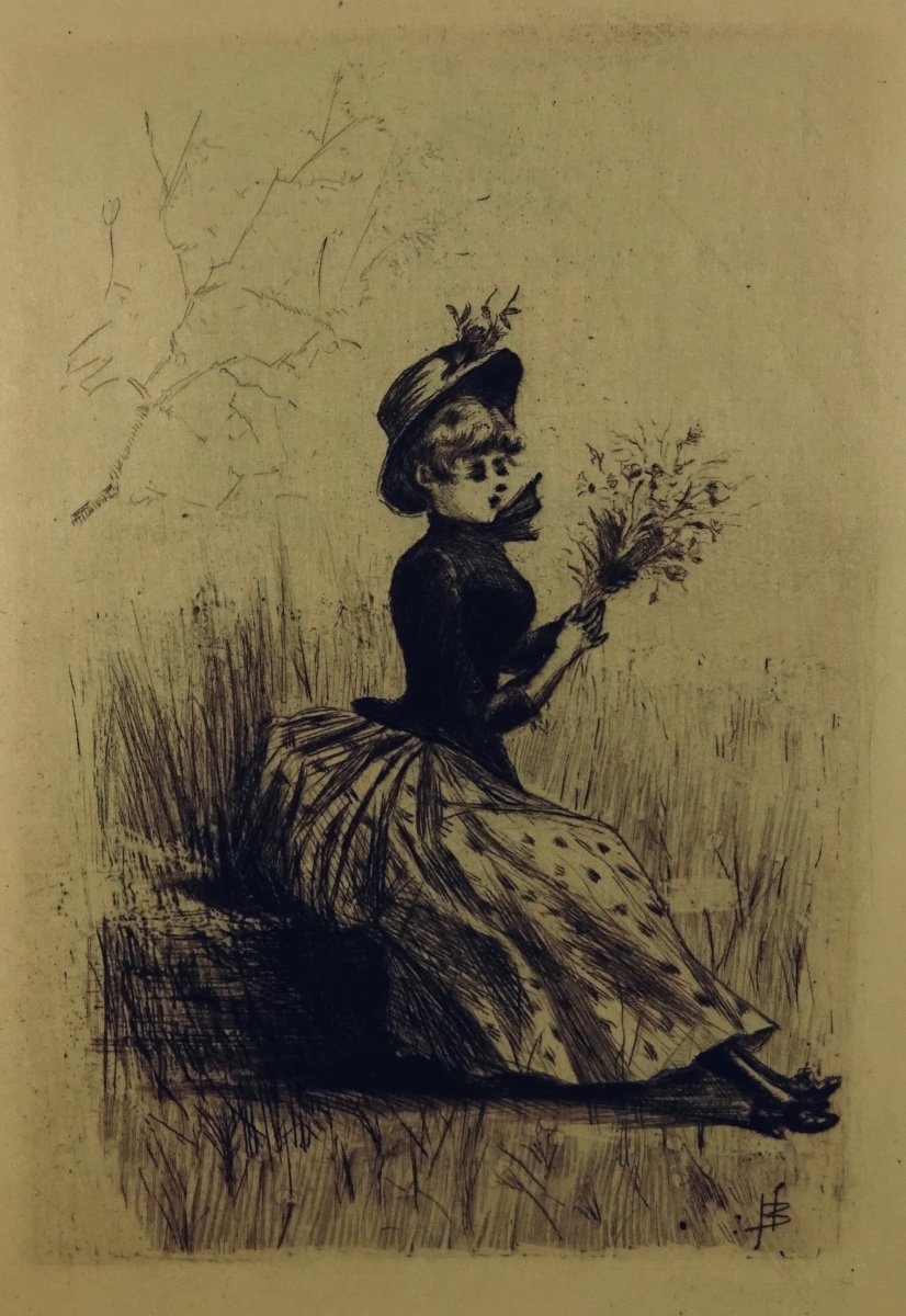HERVILLY - 1886 Calendrier parisien. Librairie L. Conquet, 1886.-photo-7