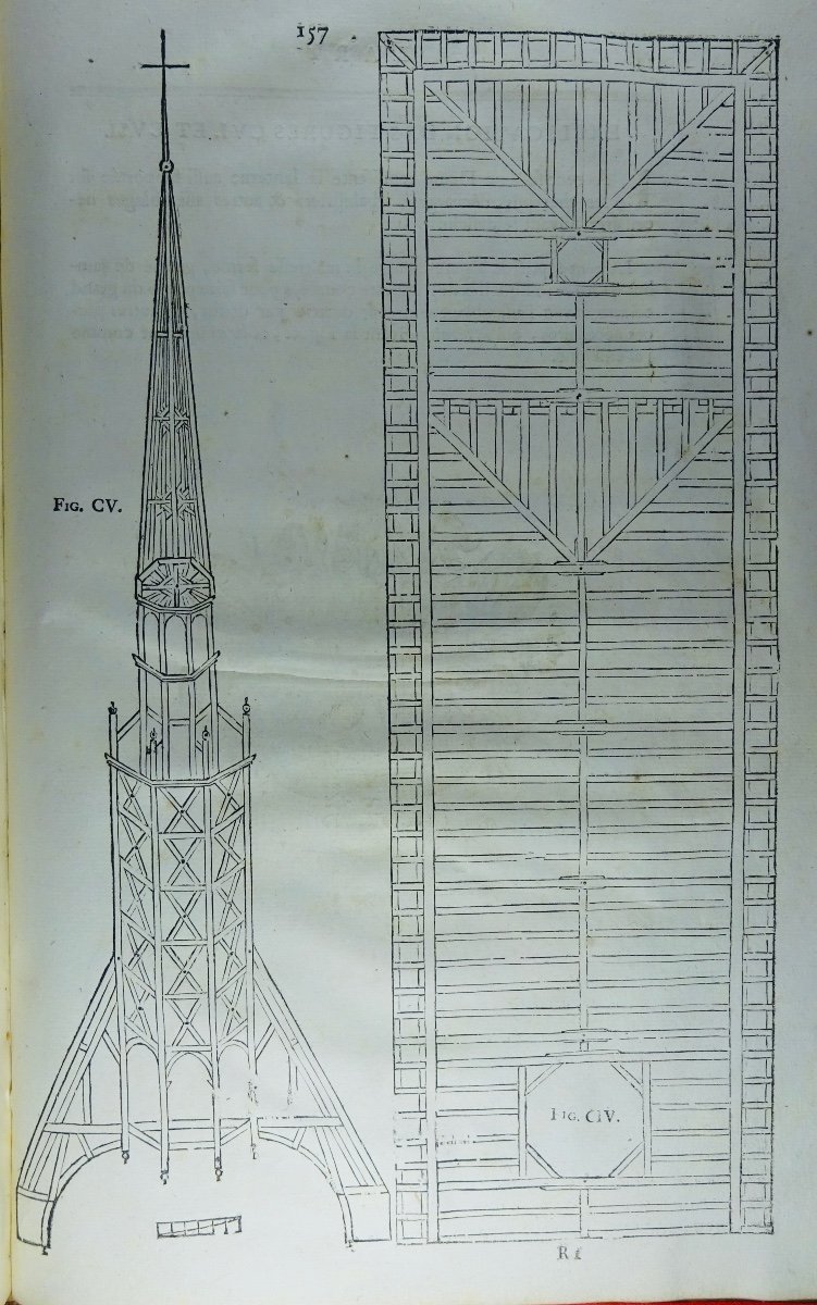 JOUSSE - L'Art de charpenterie. Imprimé à Paris, Chez Charles-Antoine Jombert,  en 1751.-photo-4