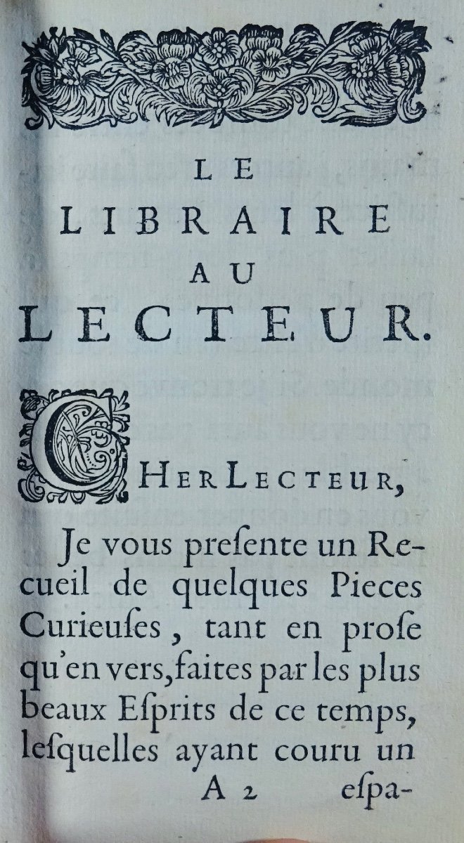 Recueil De Quelques Pièces Nouvelles Et Galantes. Chez Pierre Marteau, 1667.-photo-2