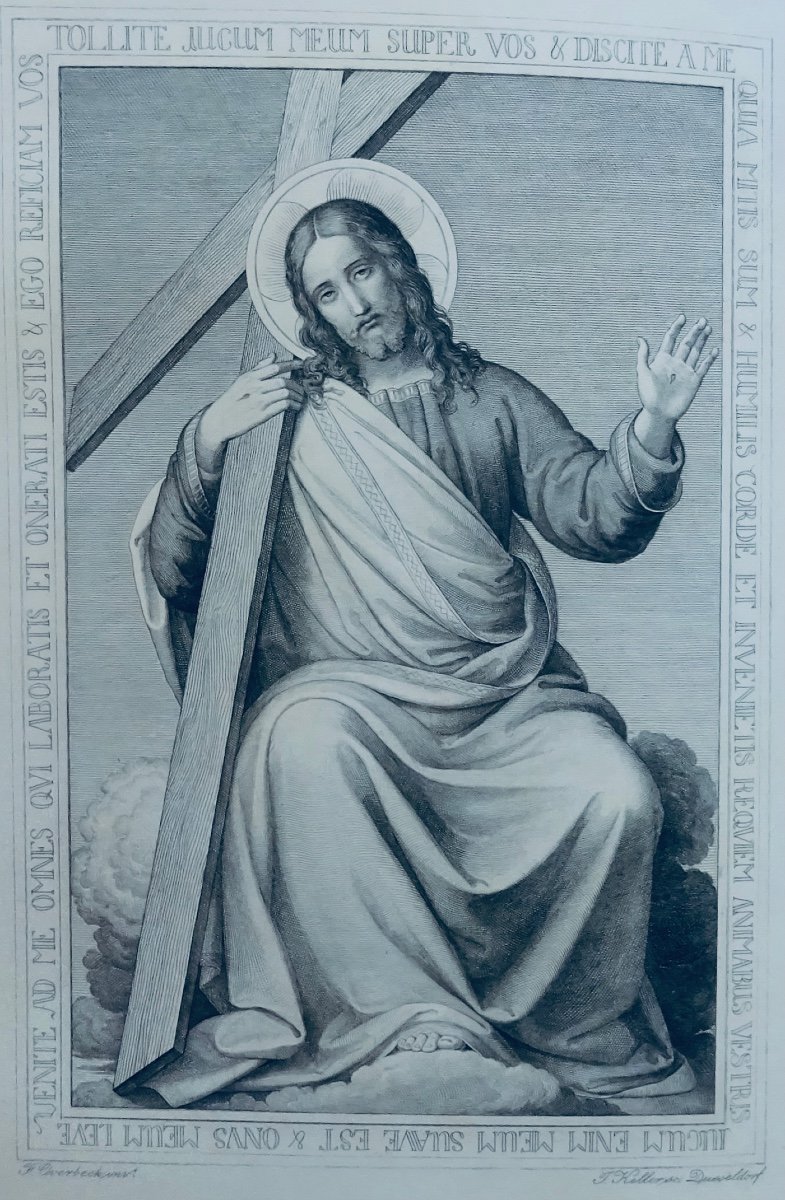 LAMENNAIS (abbé F. de) - L'imitation de Jésus-Christ. Imprimé par Plon et Morizot en 1855.-photo-4