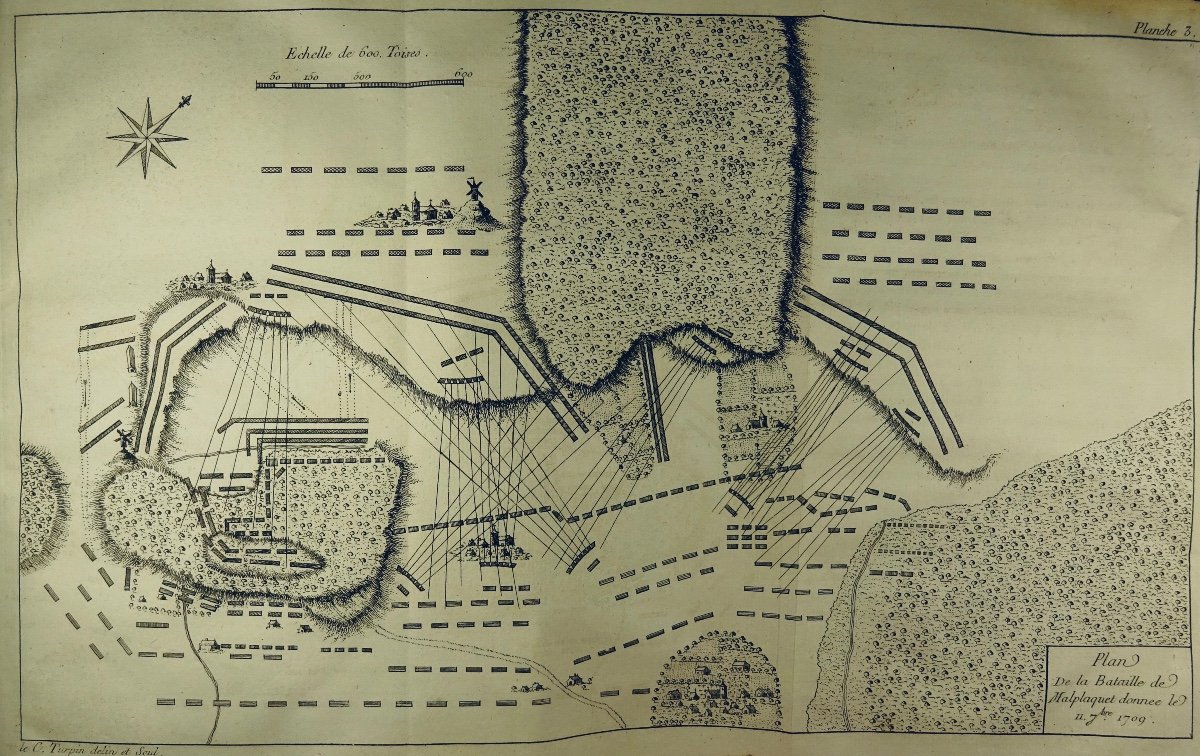 TURPIN DE CRISSÉ - Commentaires sur les mémoires de Montecuculi. Sur l'artillerie, 1769.-photo-1