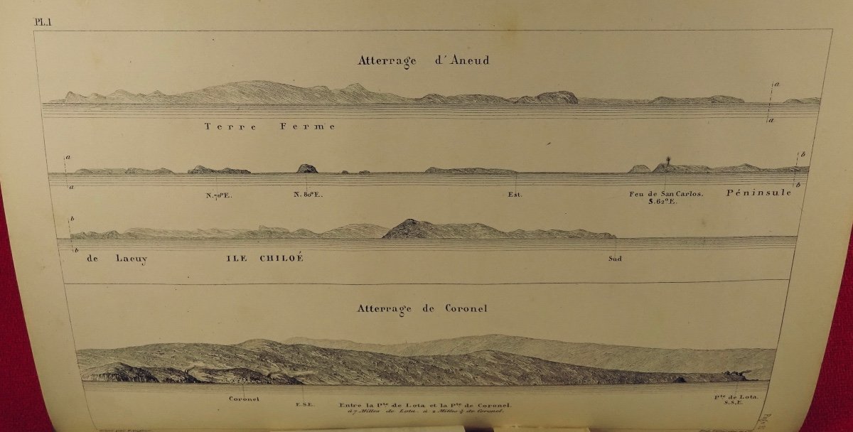 Chardonneau (f.) - Nautical Instructions On The Coasts Of Chile And Bolivia. 1873.-photo-2