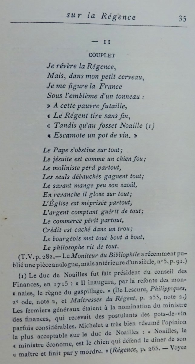DUCLOS - Chroniques indiscrètes sur la Régence. 1878-photo-8