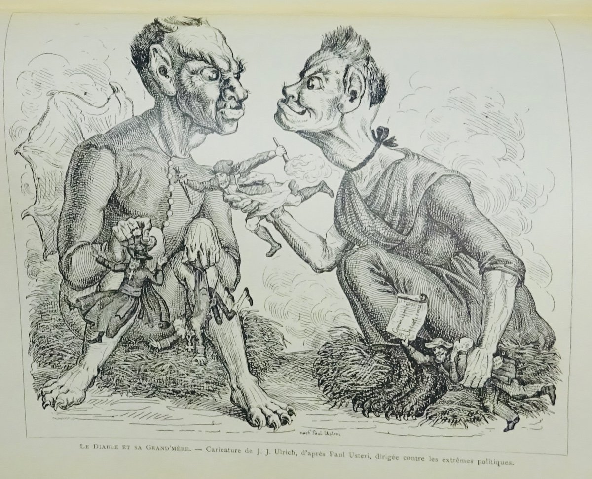 GRAND-CARTERET - Les Moeurs et la caricature en Allemagne - en Autriche - en Suisse. 1885.-photo-5