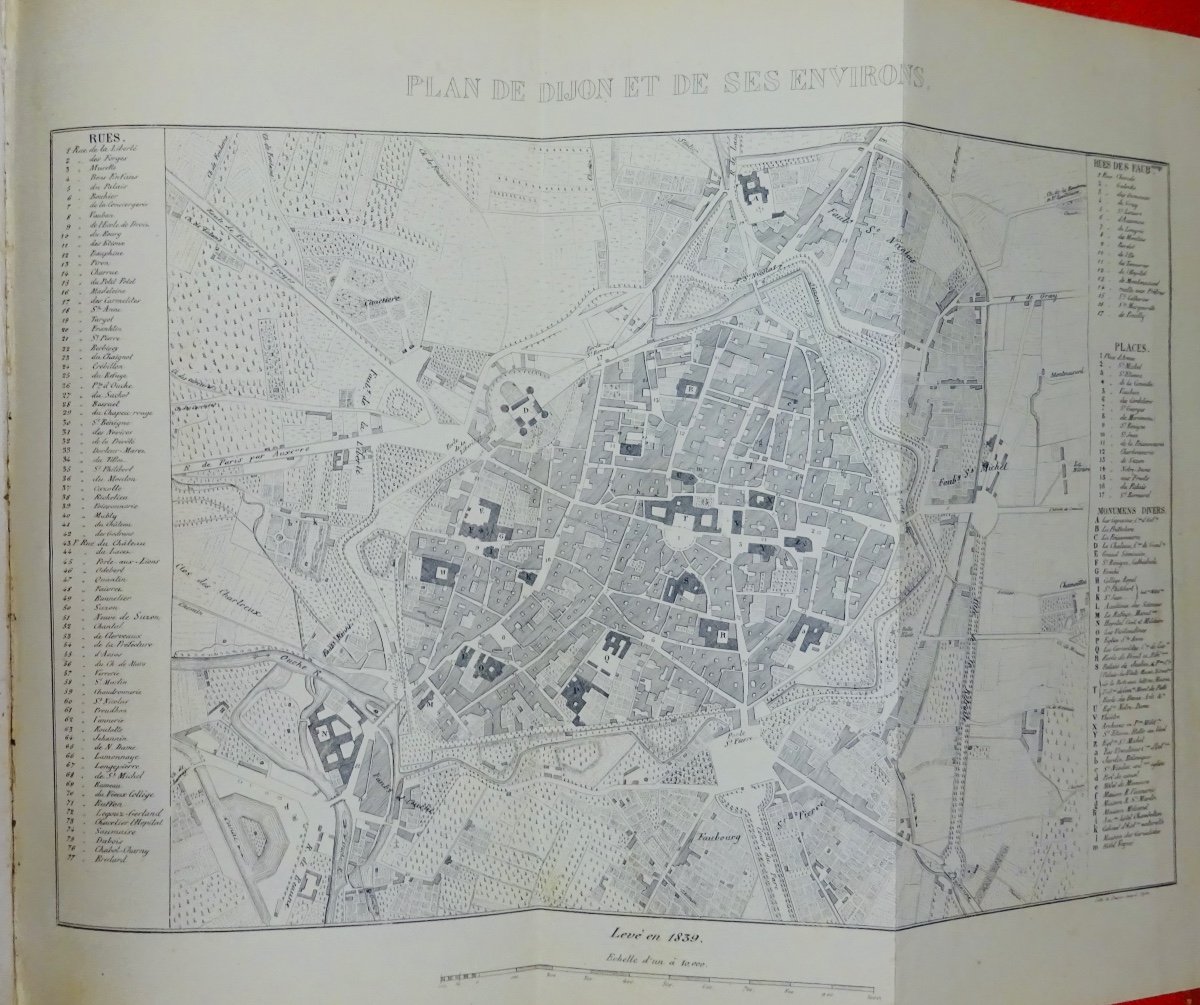 MAILLART DE CHAMBURE (Ch.) - Dijon ancien et moderne. 1840.-photo-3