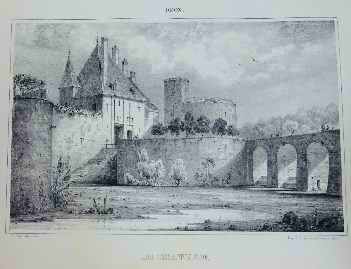 MAILLART DE CHAMBURE (Ch.) - Dijon ancien et moderne. 1840.-photo-4