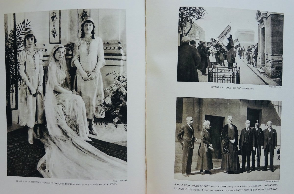 MELLET (Alain) - Mariage de son altesse royale le prince Henri de France comte de Paris. 1931.-photo-3