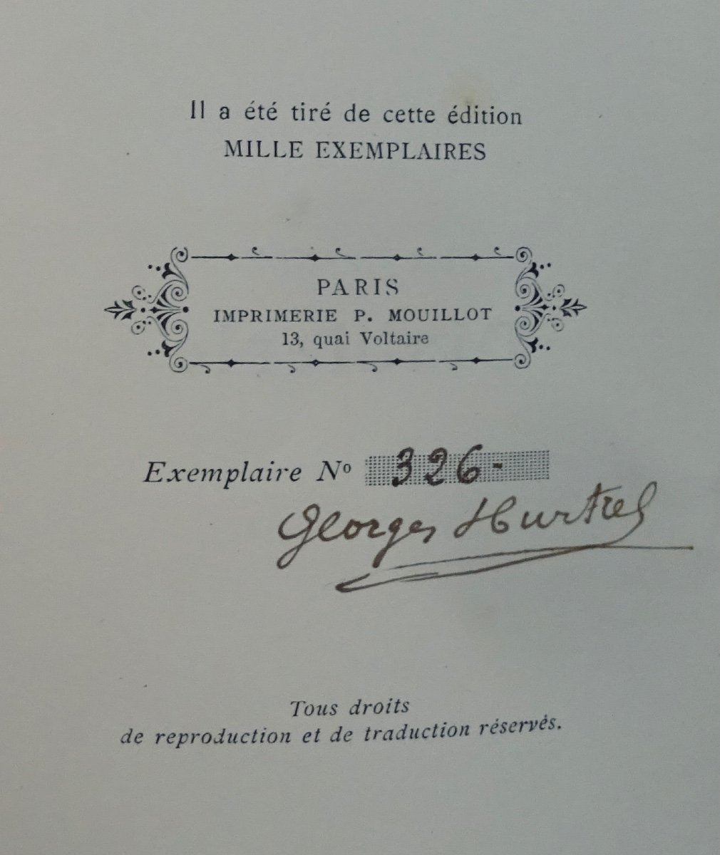 AMERVAL (Eloy d') - La Grande diablerie. Poème du XVème siècle. Georges Hurtrel, 1884.-photo-3