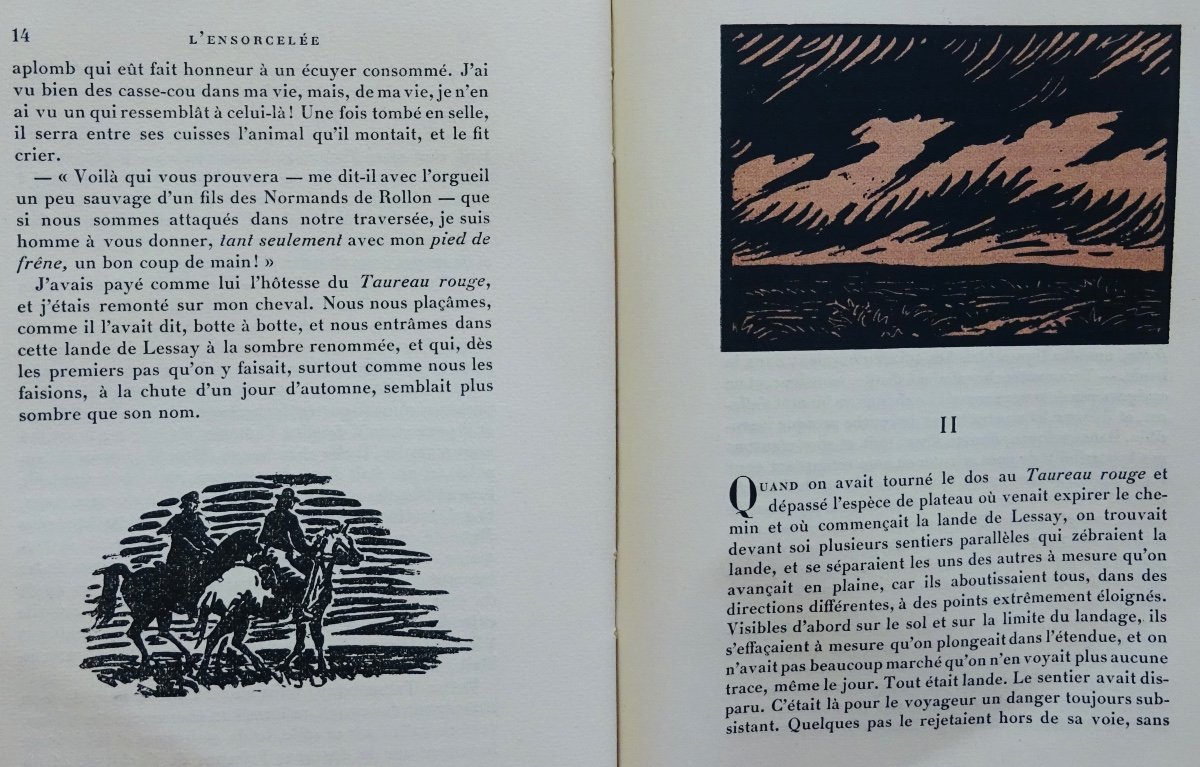 Barbey d'Aurevilly - The Enslaved. Jonquières Et Cie, 1922, Illustrated By PastrÉ-photo-2