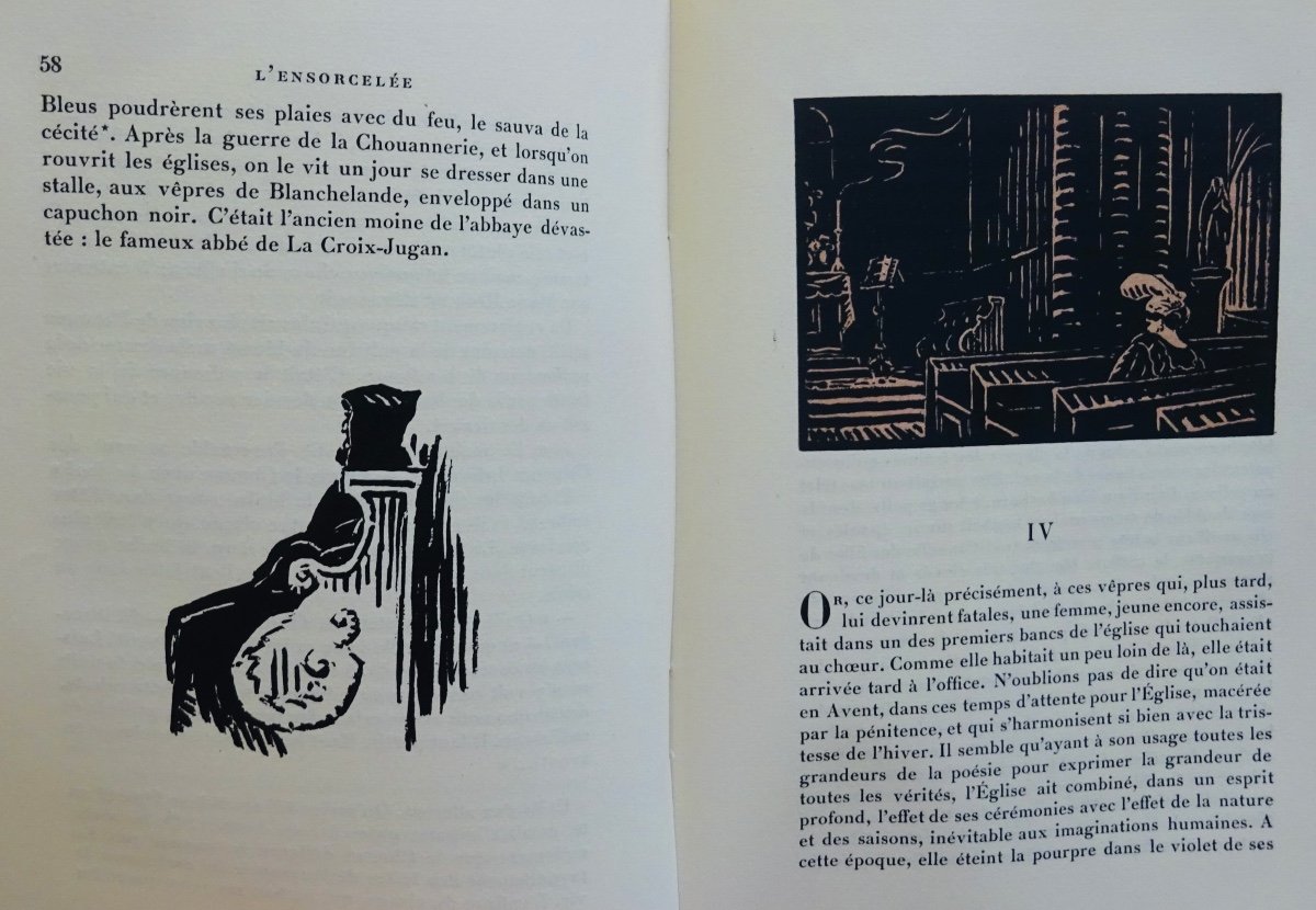 Barbey d'Aurevilly - The Enslaved. Jonquières Et Cie, 1922, Illustrated By PastrÉ-photo-4