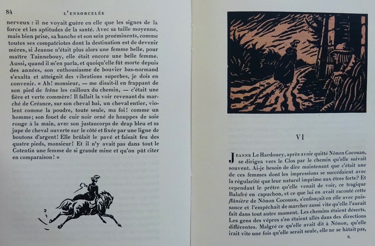 Barbey d'Aurevilly - The Enslaved. Jonquières Et Cie, 1922, Illustrated By PastrÉ-photo-6