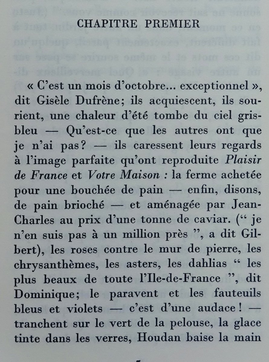 BEAUVOIR (Simone de) - Les Belles Images. Librairie Gallimard, 1966. Édition Originale.-photo-4