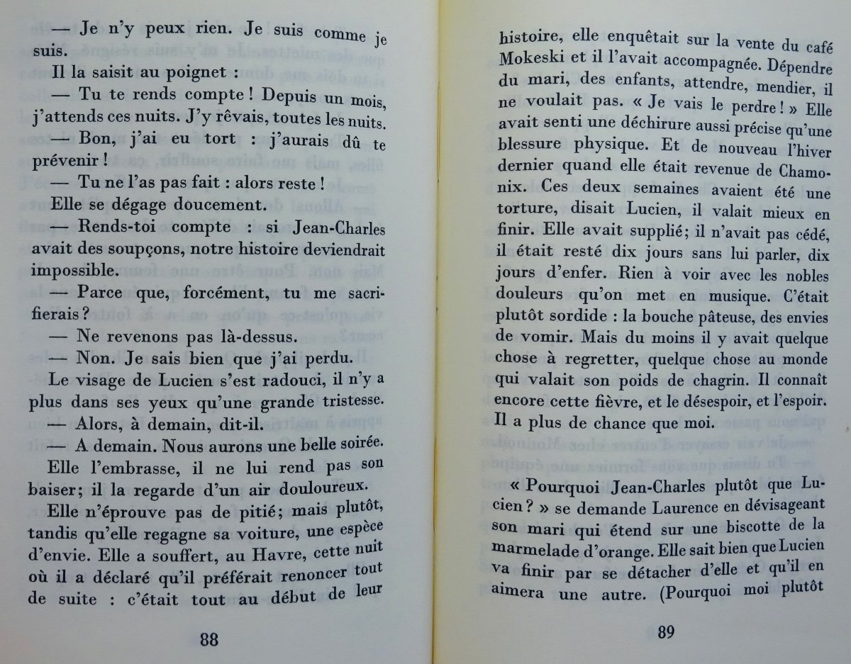 Beauvoir (simone De) - Les Belles Images. Librairie Gallimard, 1966. Original Edition.-photo-6