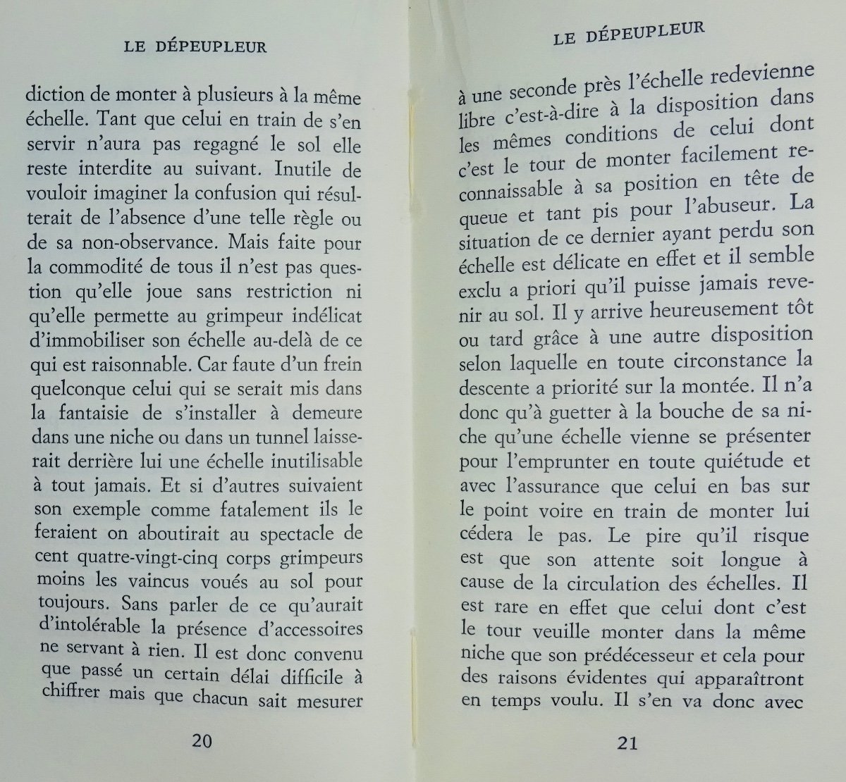 BECKETT - Le Dépeupleur. Éditions de Minuit, 1970. Éditions originale.-photo-5