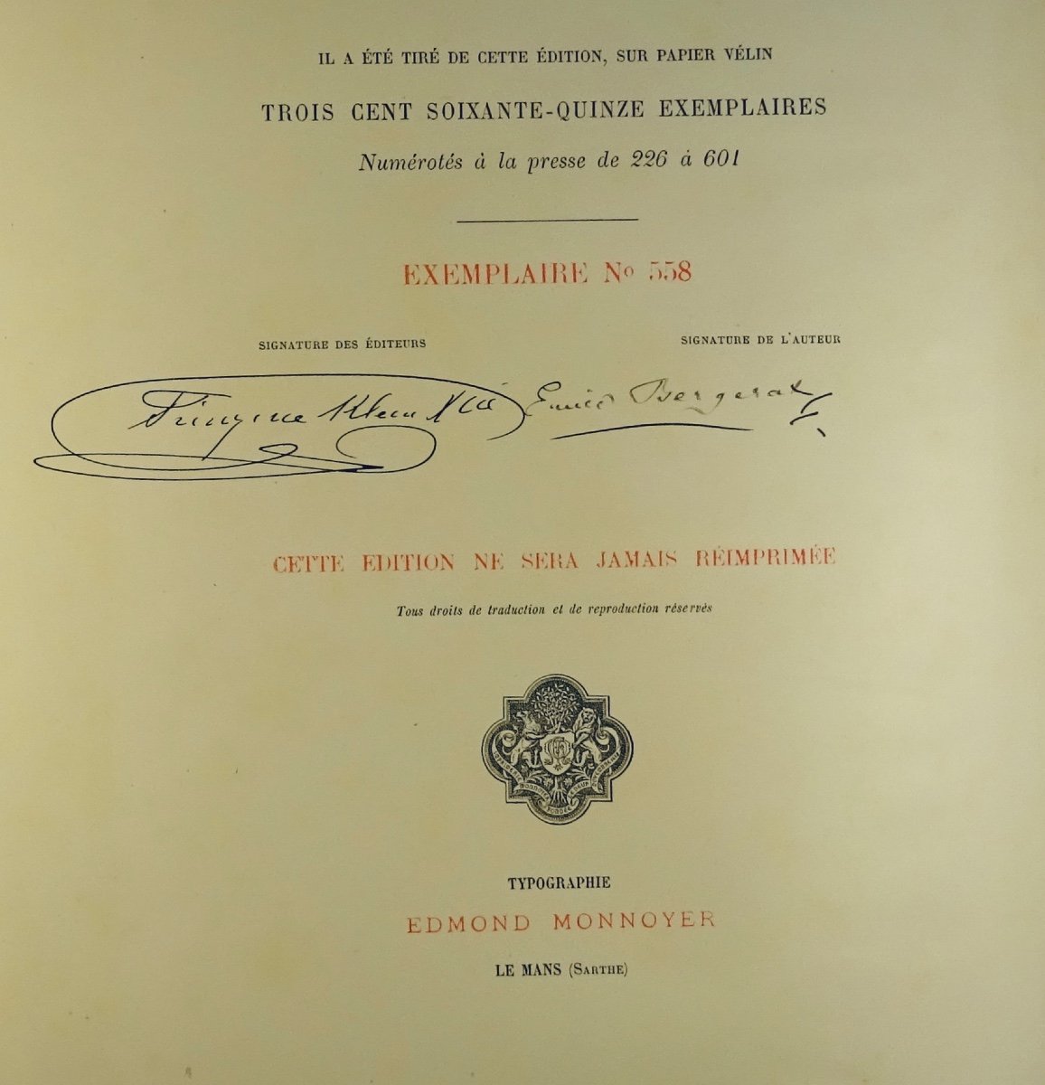 Bergerat - Enguerrande, Dramatic Poem. P. Rouquette, 1888, Illustrated By Rodin-photo-1