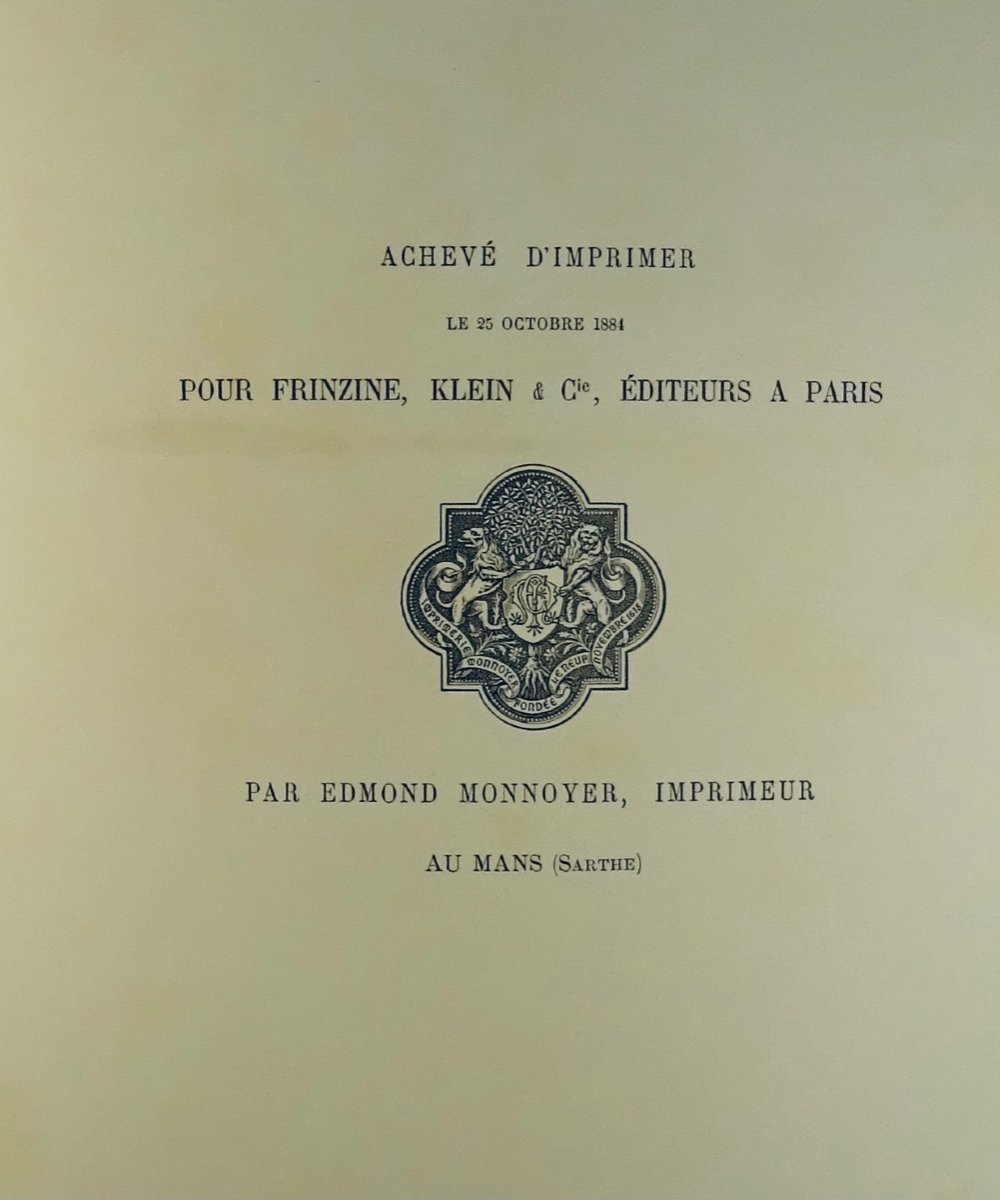 BERGERAT - Enguerrande, poème dramatique. P. Rouquette, 1888, illustré par RODIN-photo-6