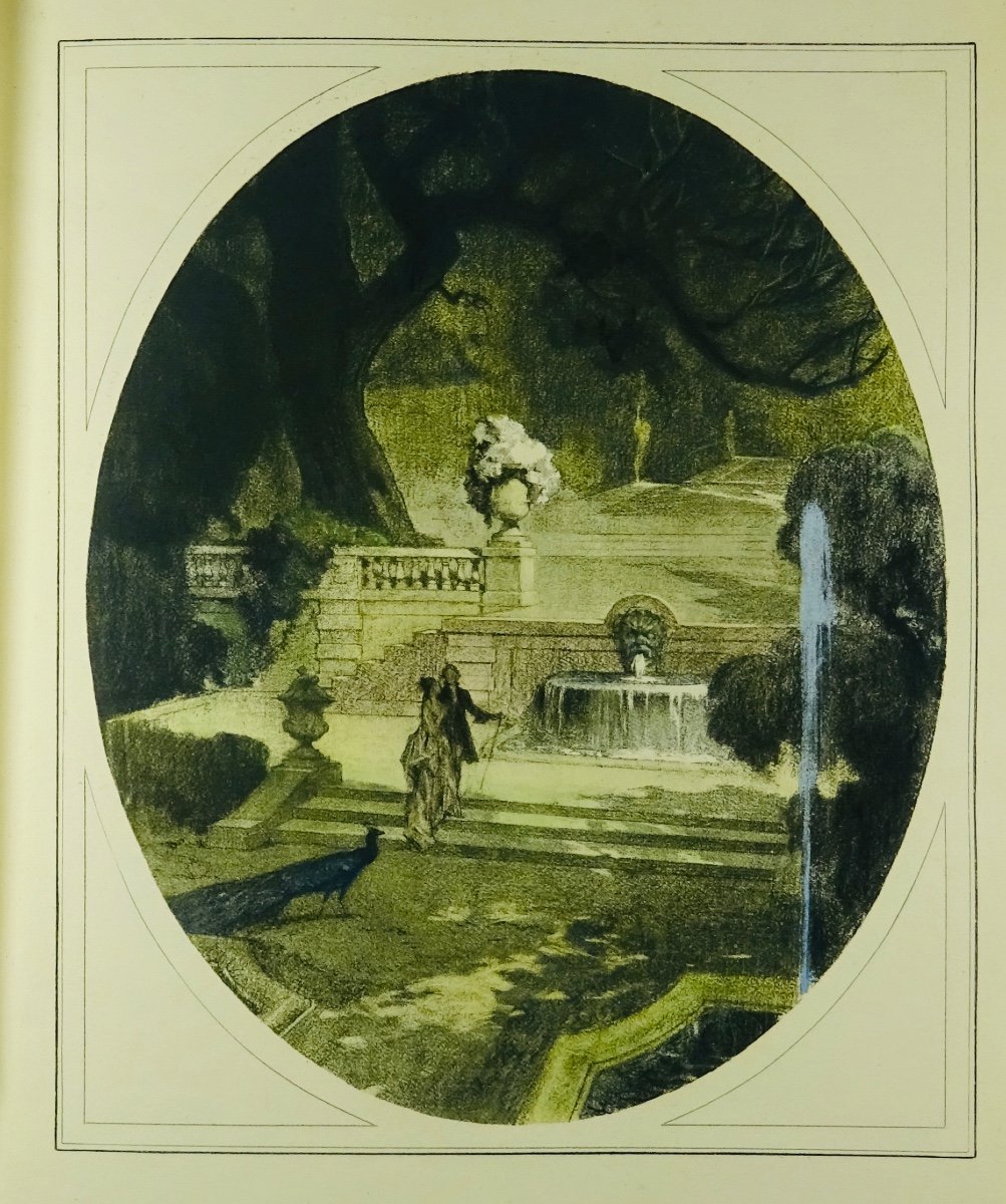 Boylesve - The Lesson Of Love In A Park. Collection Des Dix, 1923. Illustrated By Lelong.-photo-1