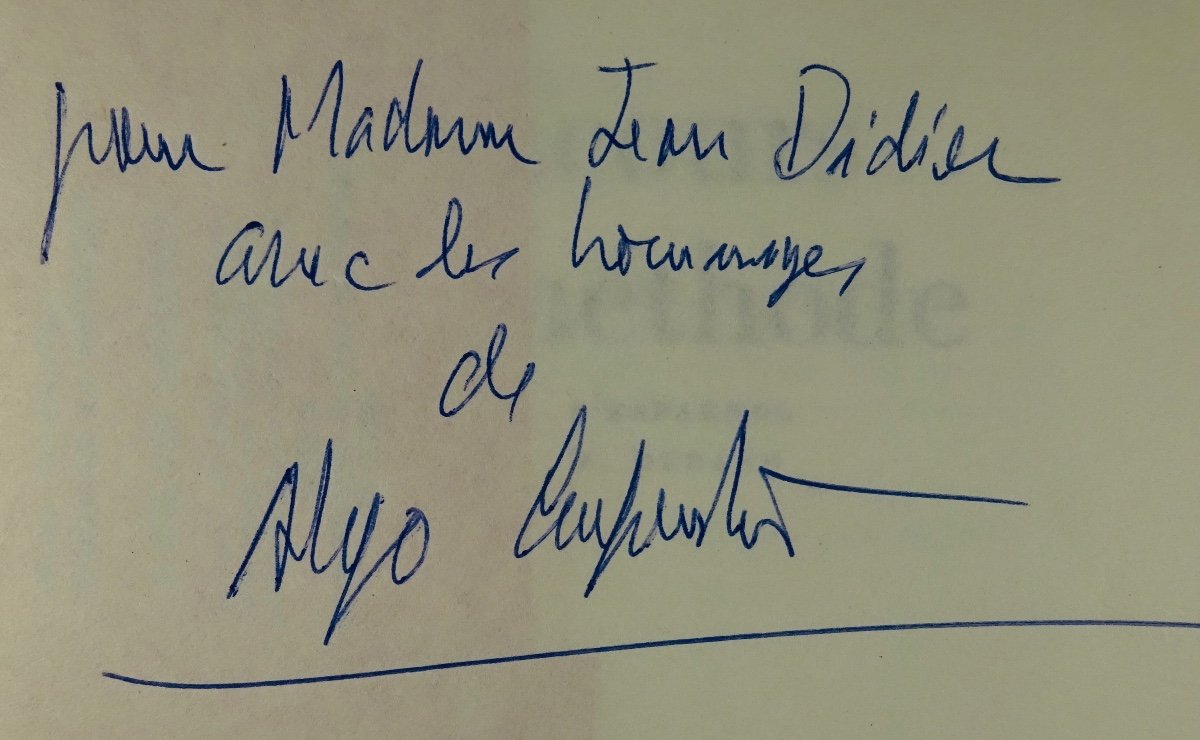 Carpentier - The Recourse Of The Method. Gallimard, 1975. Dedication From The Author.-photo-3