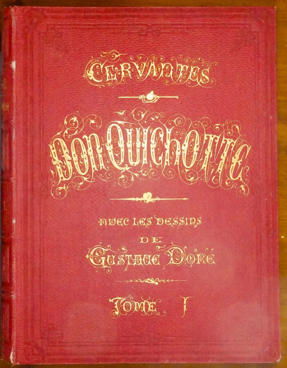 Cervantes Saavedra - The Ingenious Hidalgo Don Quixote De La Mancha. Hatchet. 1859, DorÉ.